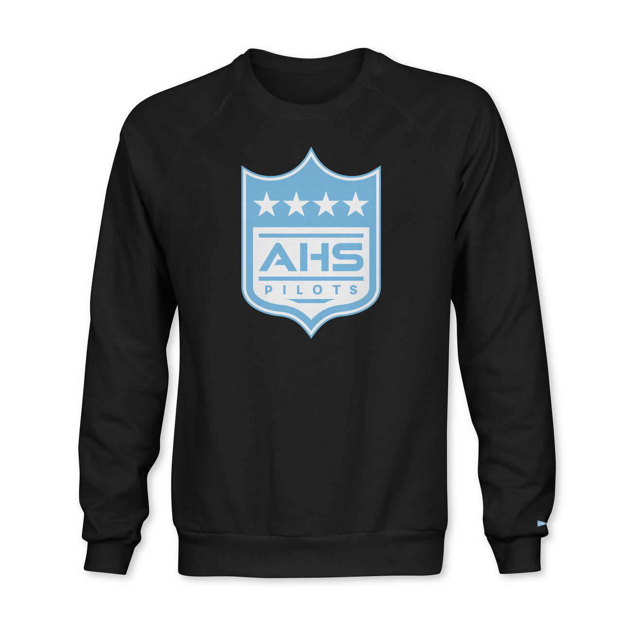 AHS PILOTS SHIELD D4 YOUTH CREWNECK