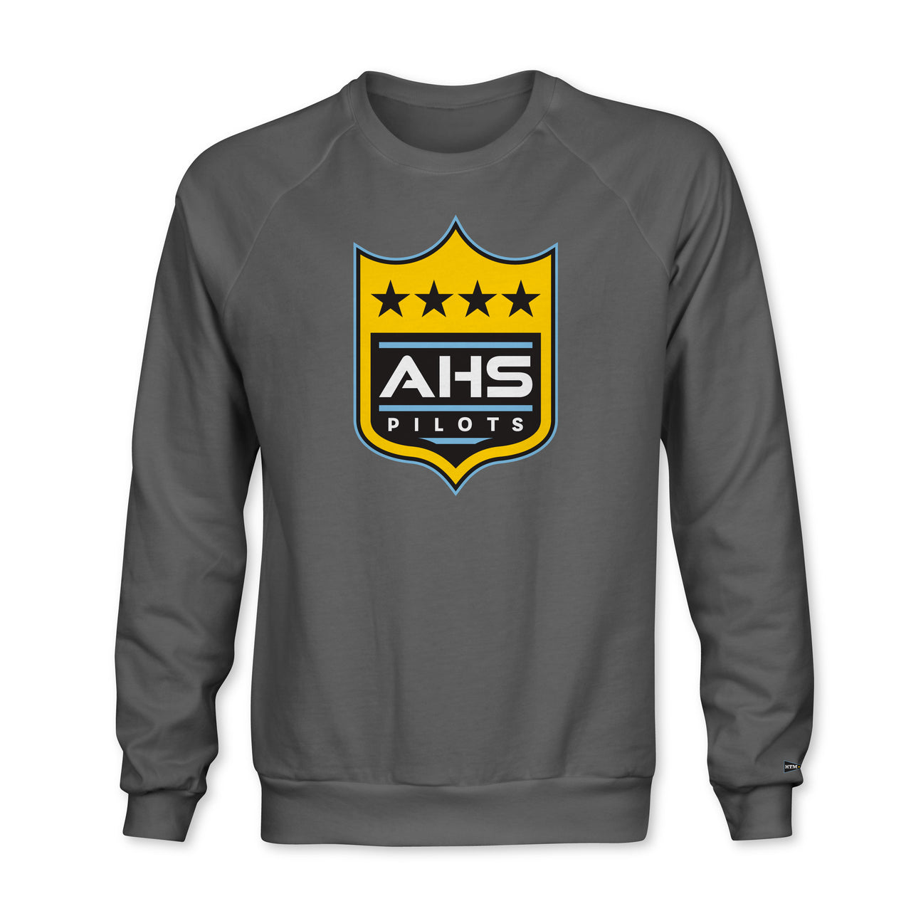 AHS PILOTS SHIELD D3 YOUTH CREWNECK