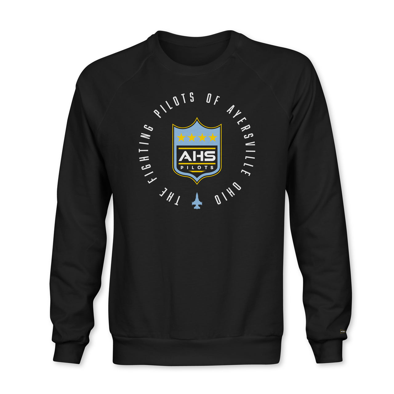 AHS PILOTS SHIELD D2 CREW NECK