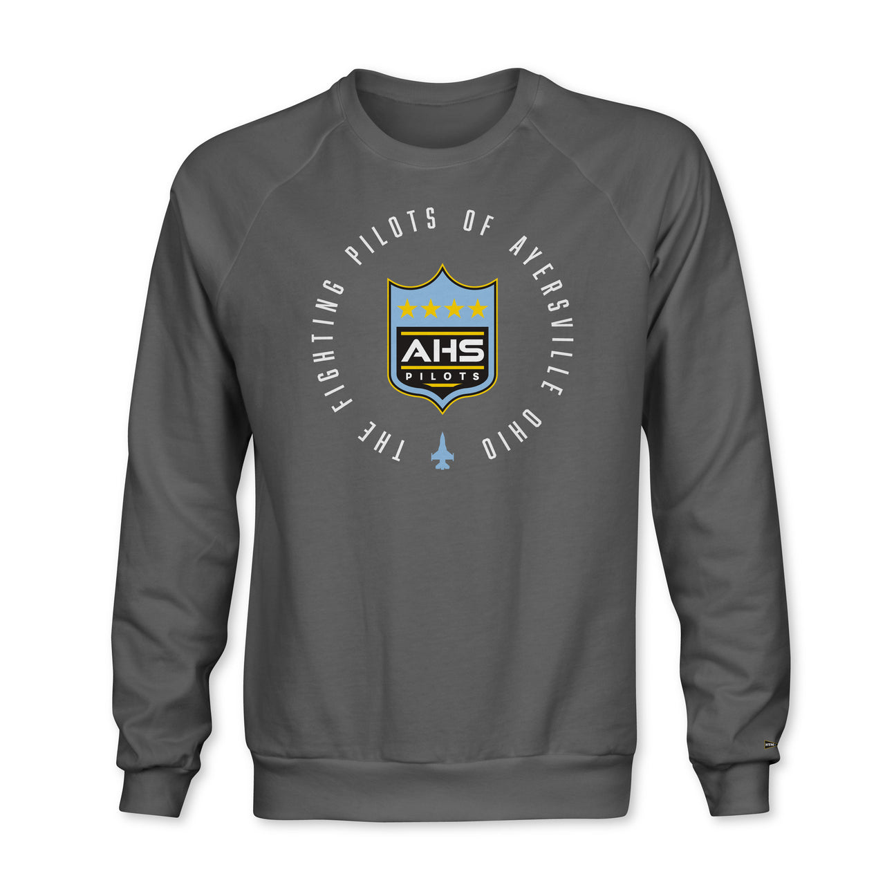 AHS PILOTS SHIELD D2 CREW NECK