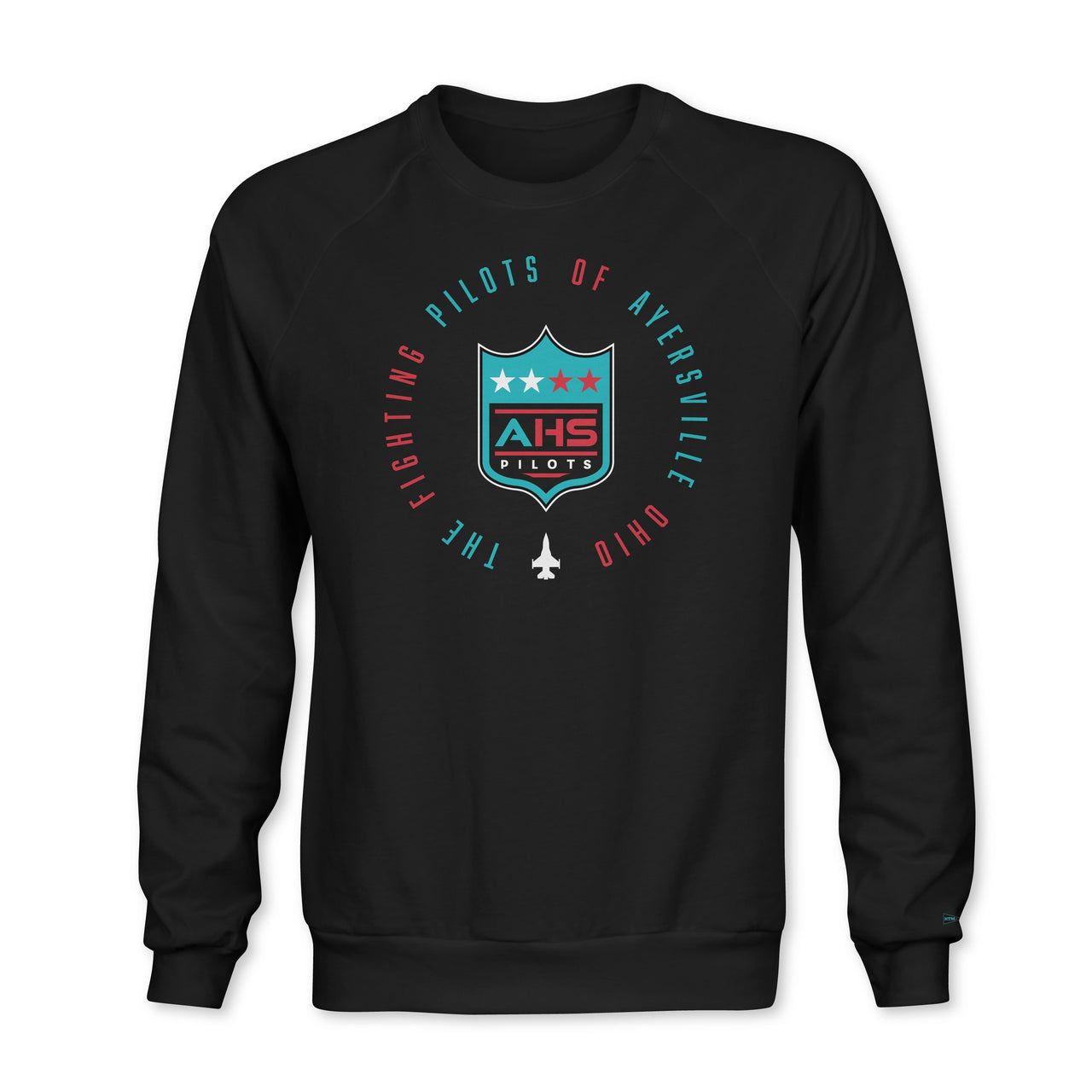 AHS PILOTS SHIELD D2 CREW NECK