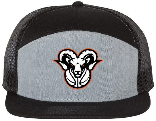 HS RAMS PVC 7 PANEL SNAPBACK