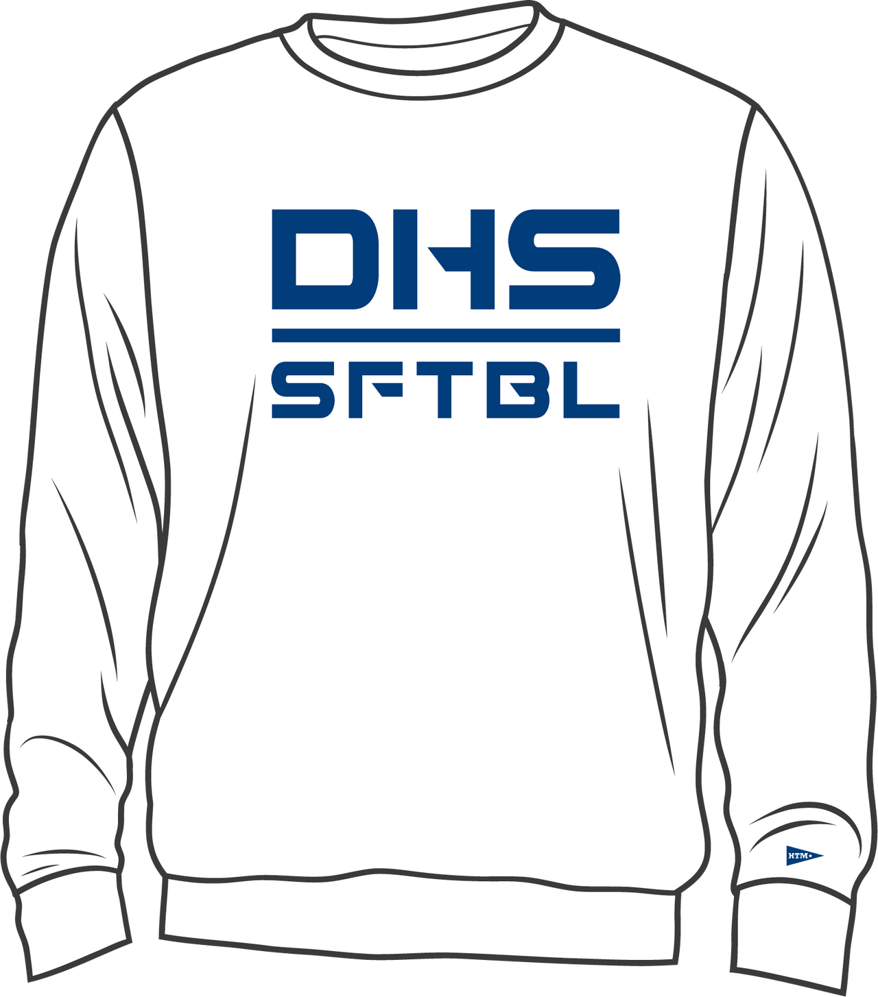 DHS SFTBL D4 CREWNECK
