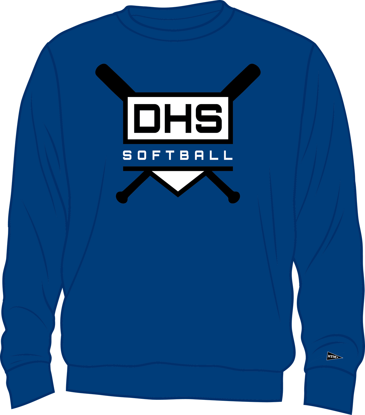 DHS SFTBL D1 CREWNECK