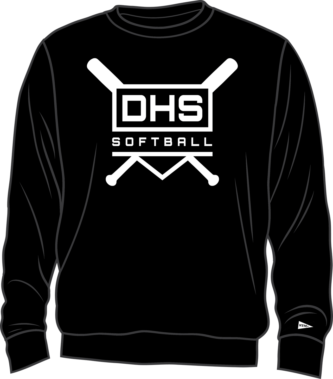 DHS SFTBL D1 CREWNECK