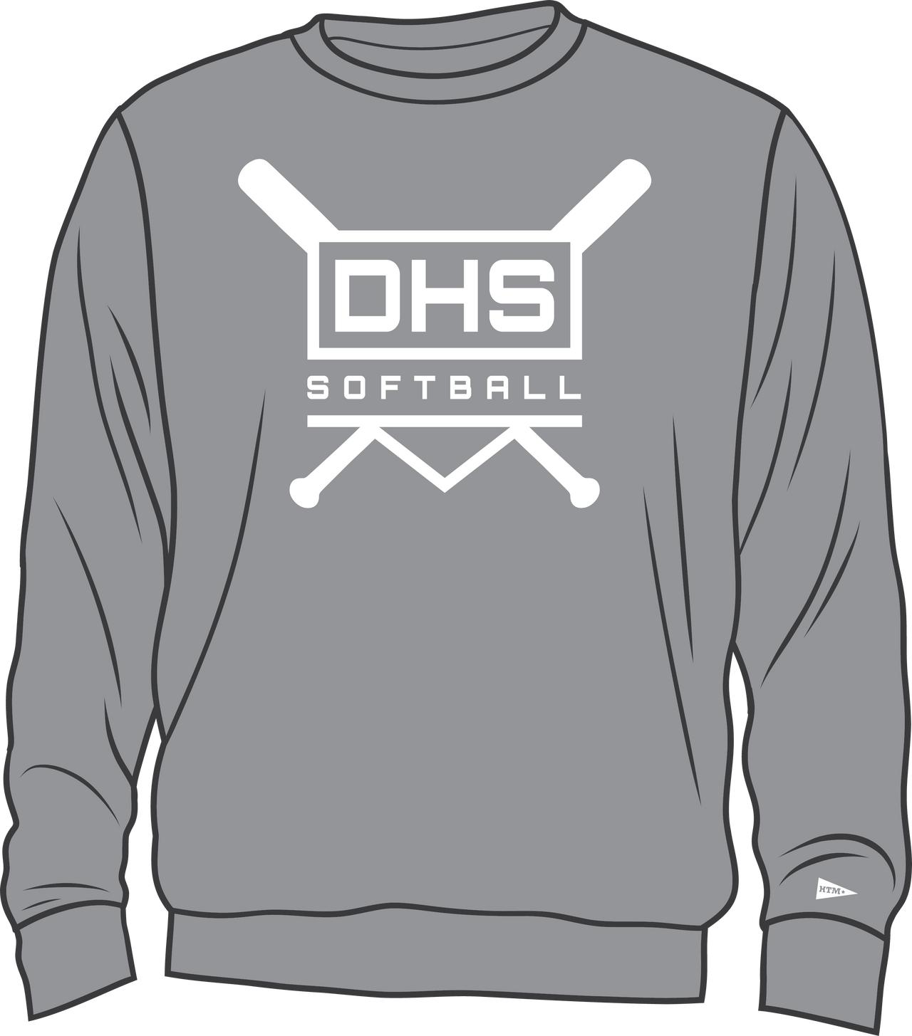 DHS SFTBL D1 CREWNECK