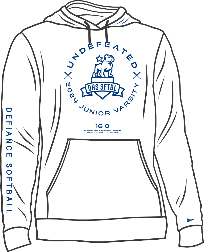 2024 JV SOFTBALL UNDEFEATED HOODIE