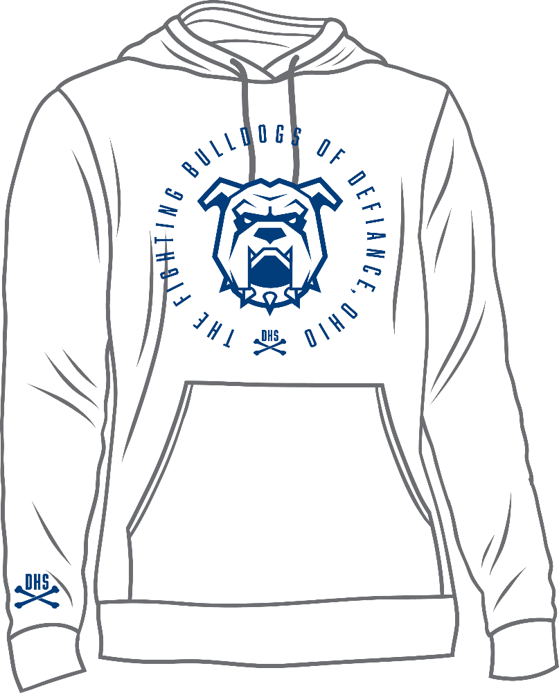 SPIKE DOG HOODIE