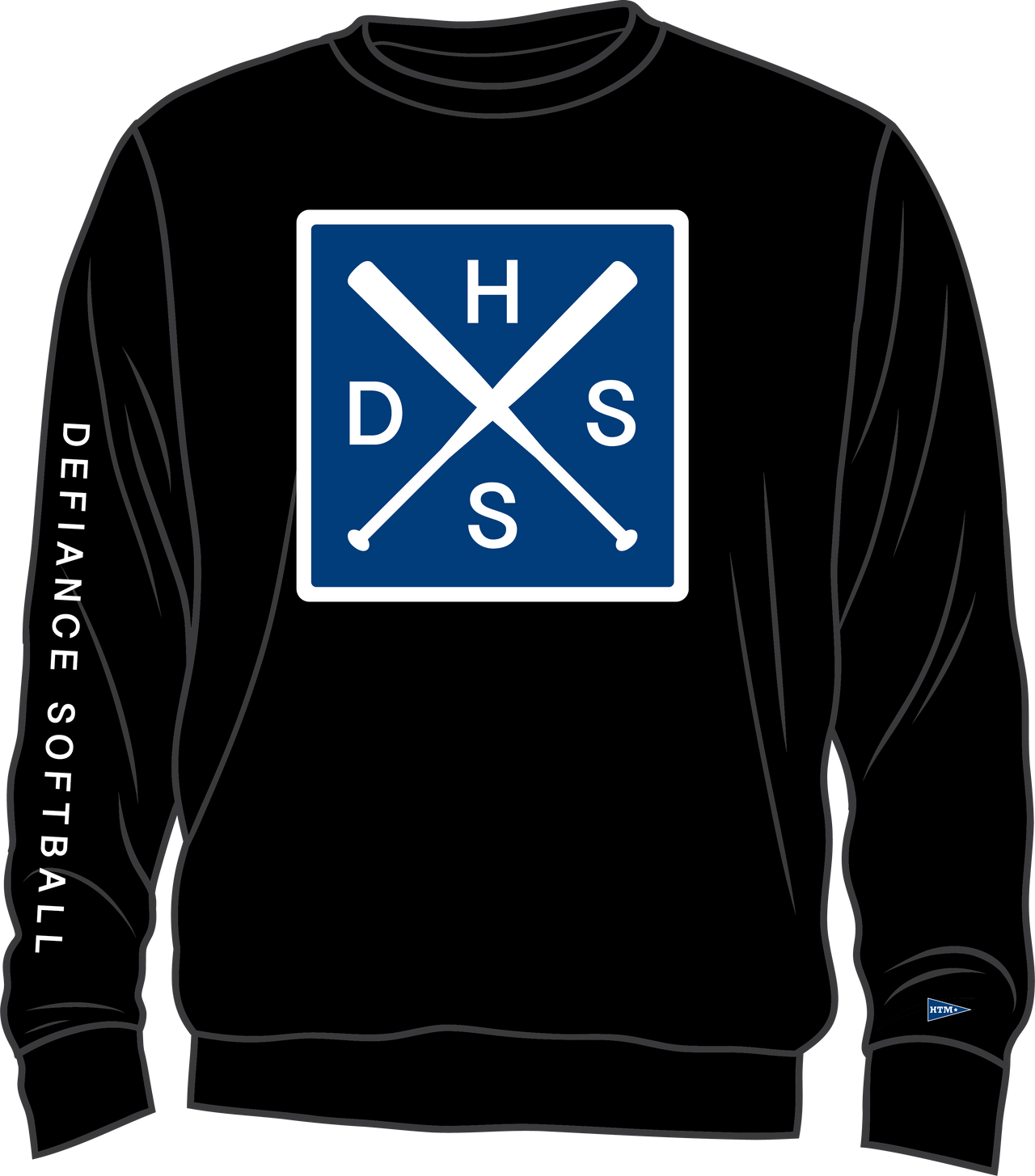 DHS SFTBL D2 CREWNECK