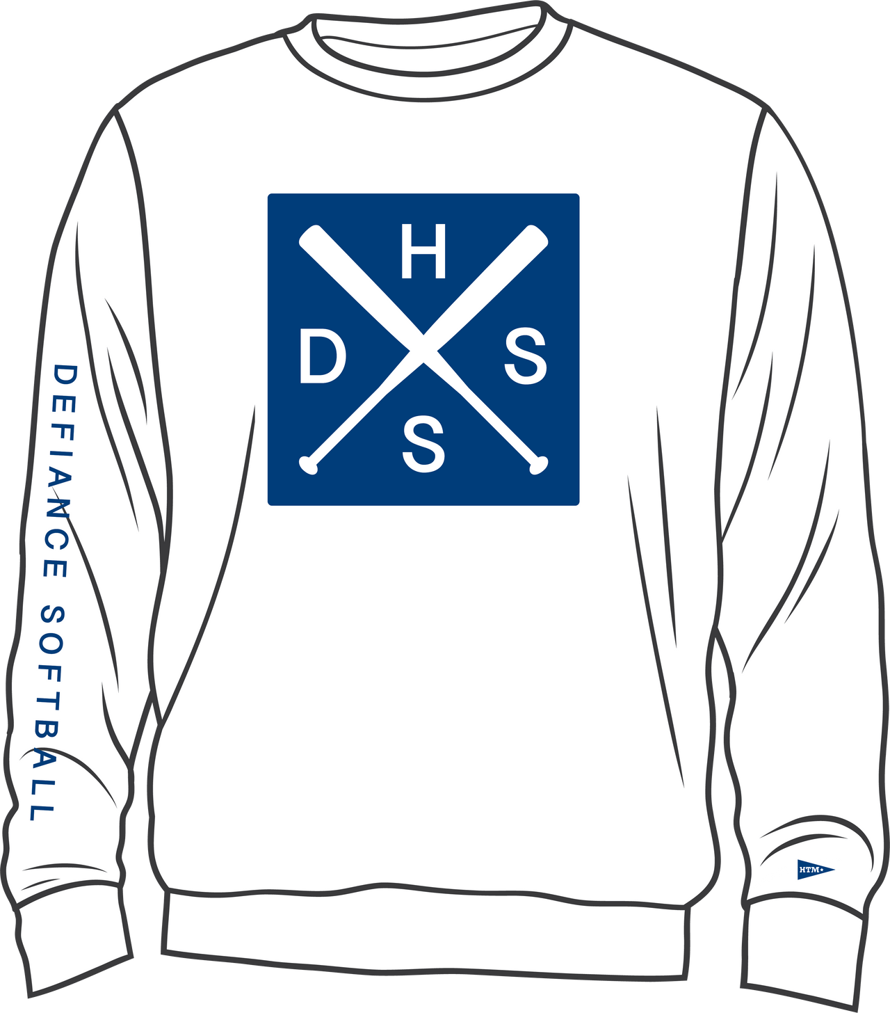 DHS SFTBL D2 CREWNECK