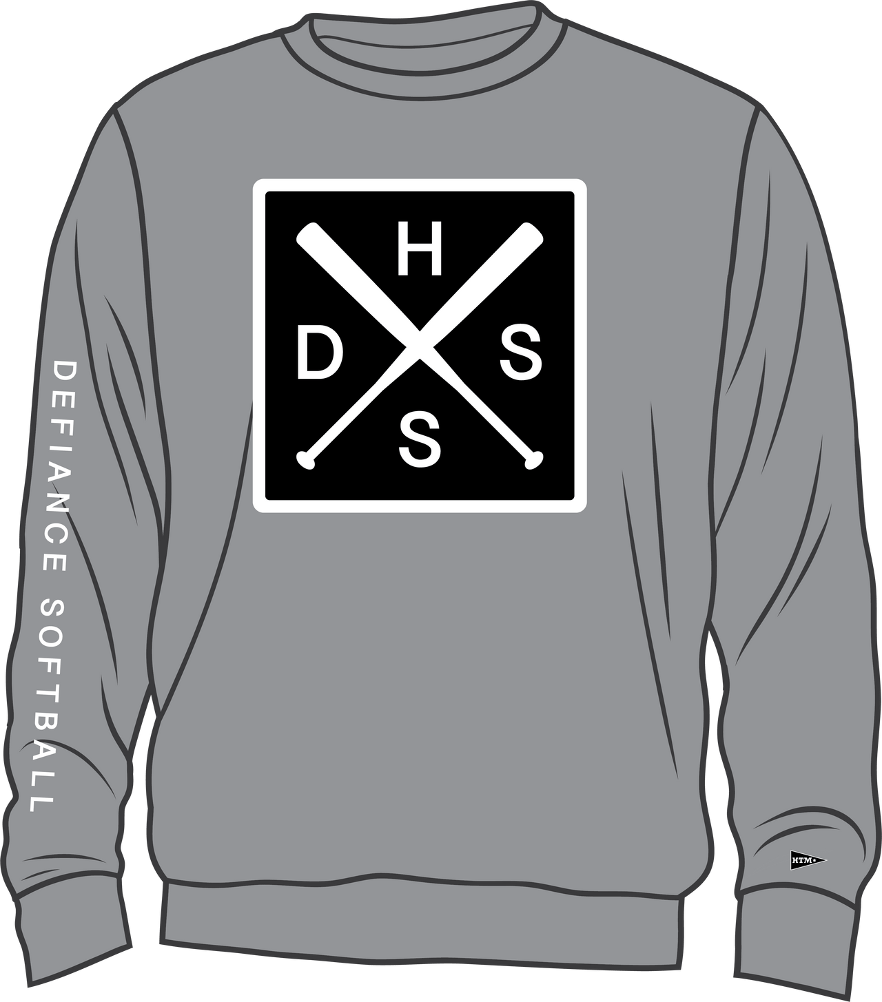 DHS SFTBL D2 CREWNECK