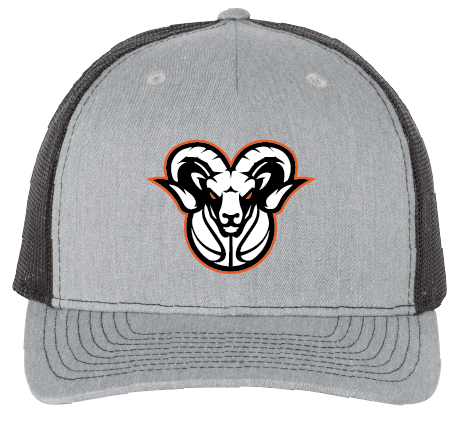 HS RAM EMBROIDERED 5 PANEL SNAPBACK