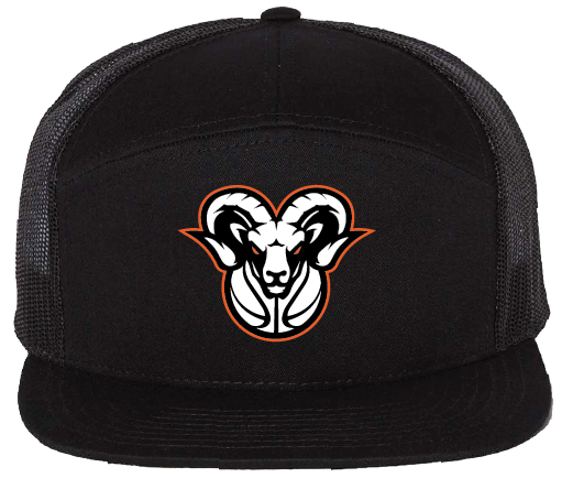 HS RAMS PVC 7 PANEL SNAPBACK