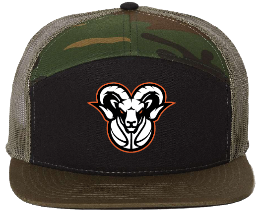 HS RAMS PVC 7 PANEL SNAPBACK