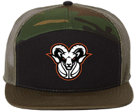 Thumbnail for HS RAMS PVC 7 PANEL SNAPBACK