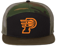 PBC CAMO 7 PANEL SNAPBACK