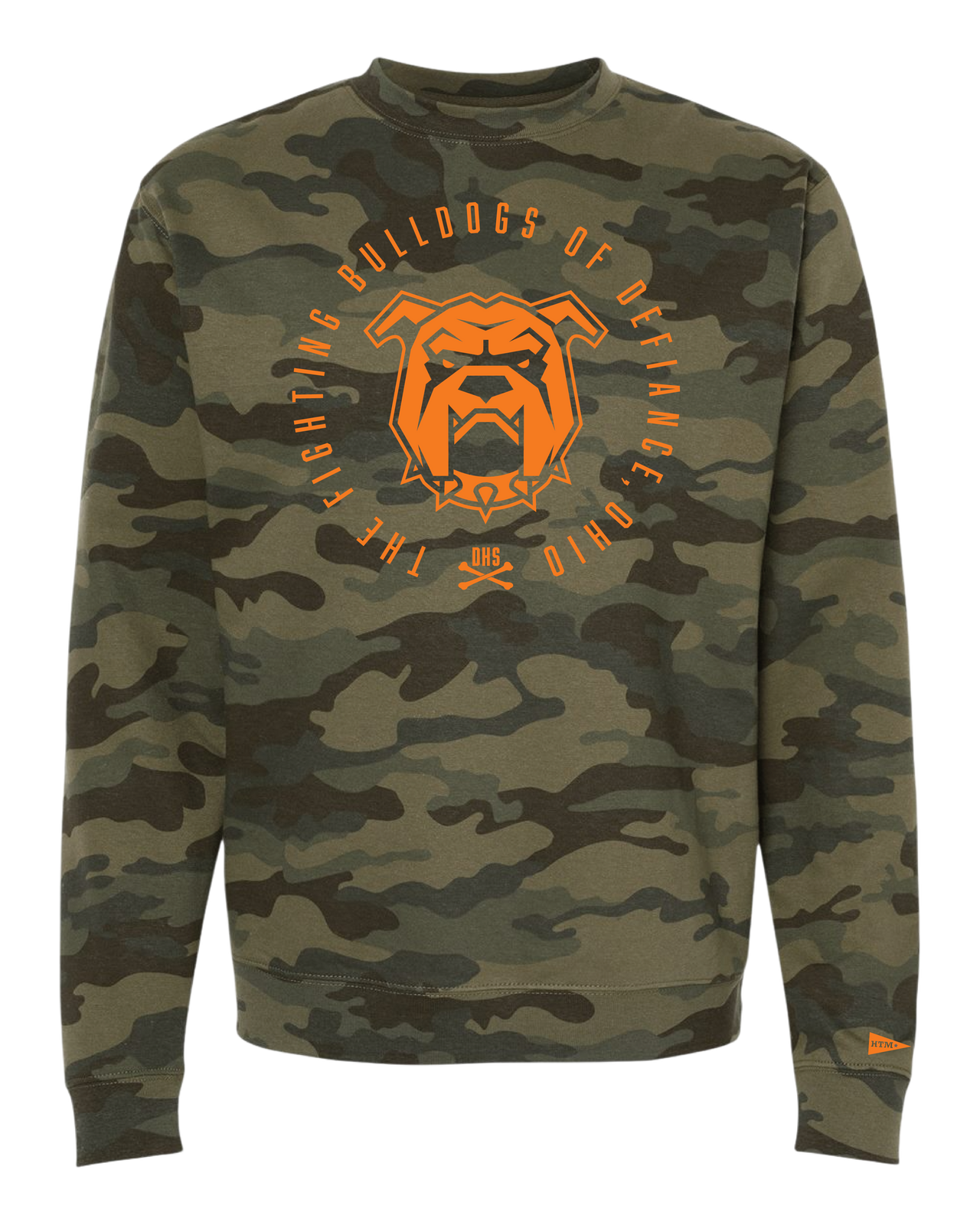 CAMO SPIKE DOG CREWNECK