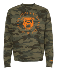 CAMO SPIKE DOG CREWNECK
