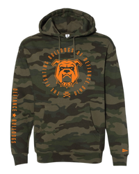 CAMO SPIKE DOG HOODIE