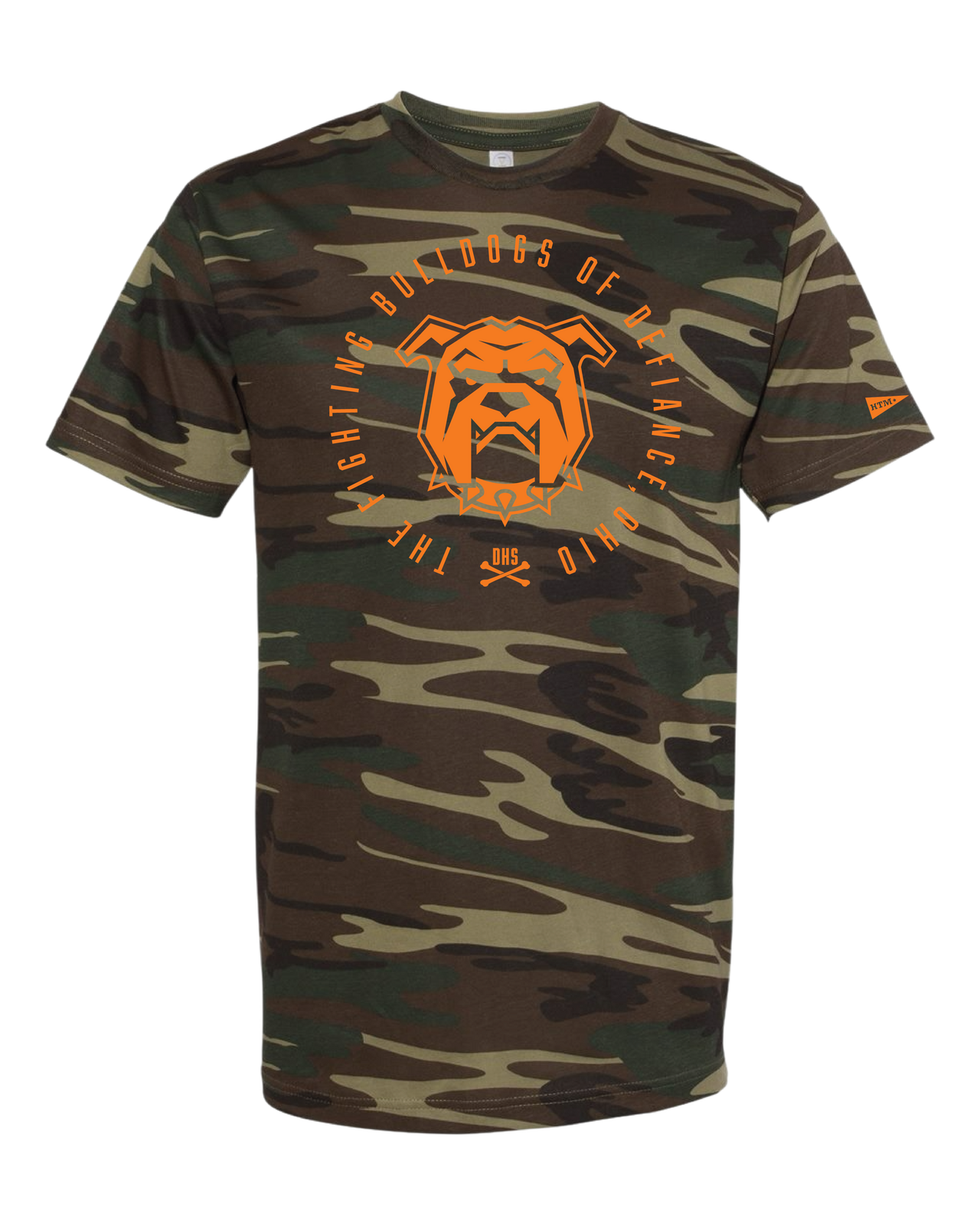 CAMO SPIKE DOG T-SHIRT