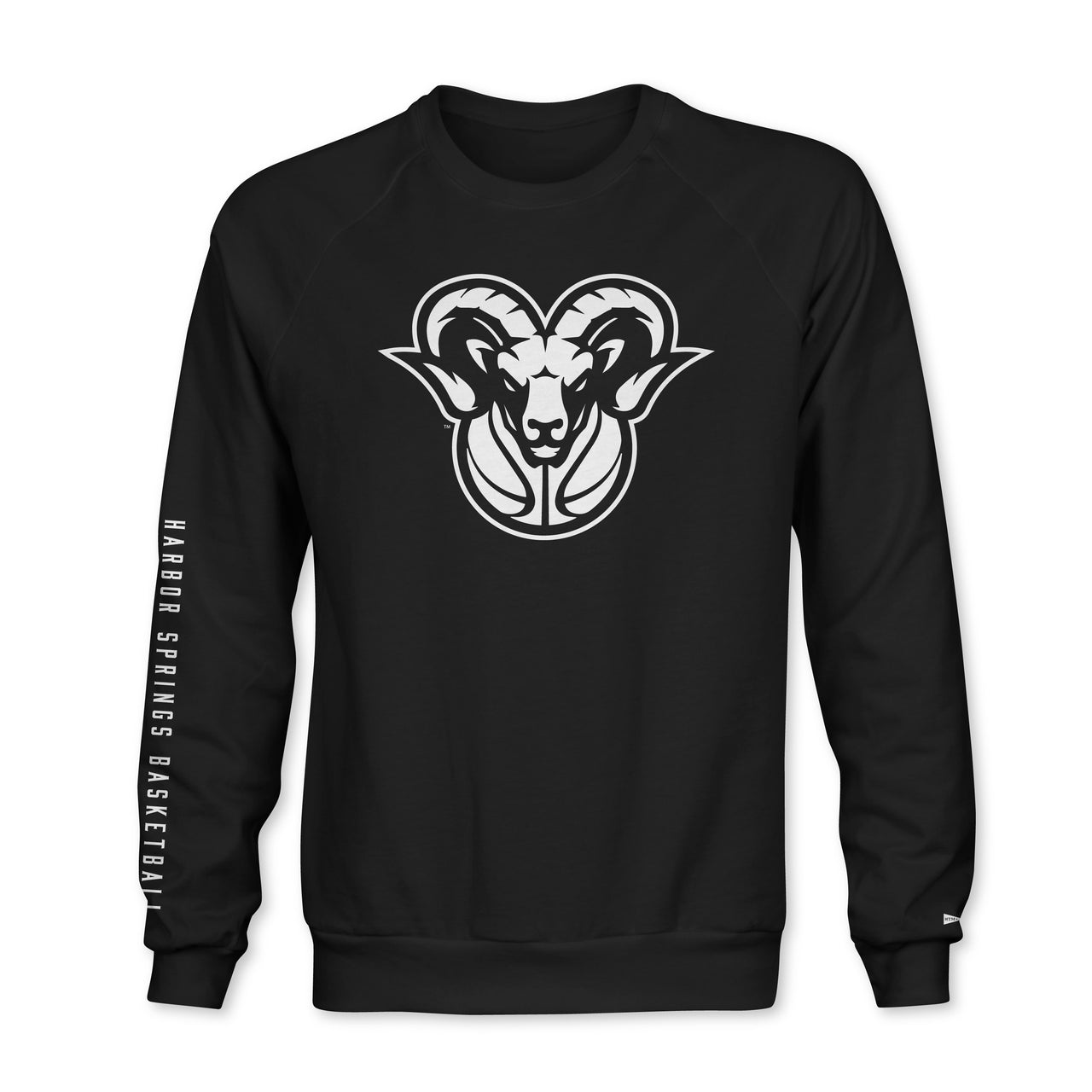 HS BB RAM CREW NECK