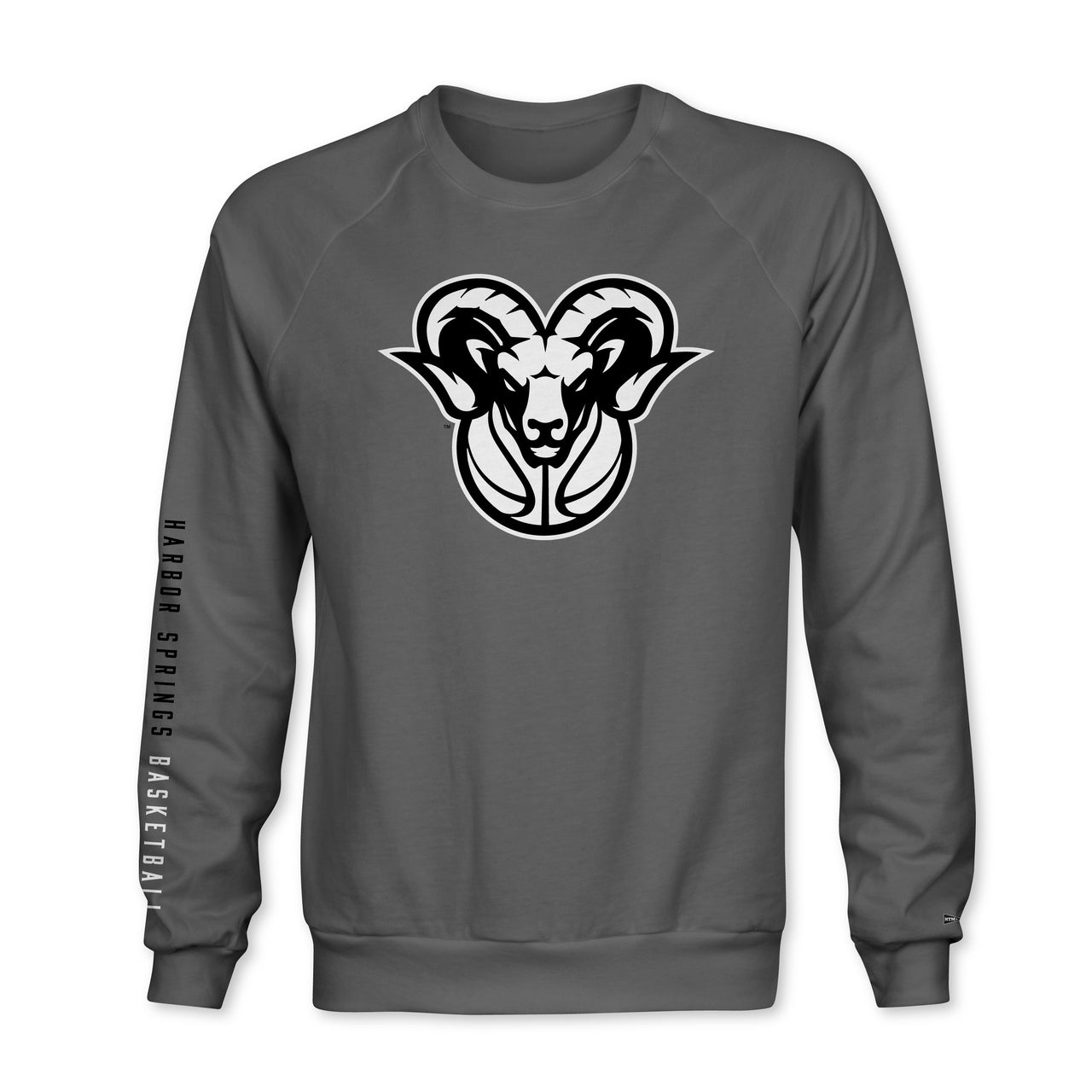 HS BB RAM CREW NECK