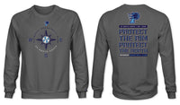 PBC D5 CREW NECK W/ BACK PRINT