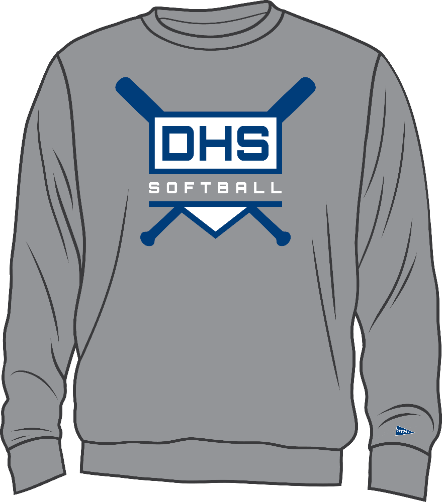 DHS SFTBL D1 CREWNECK